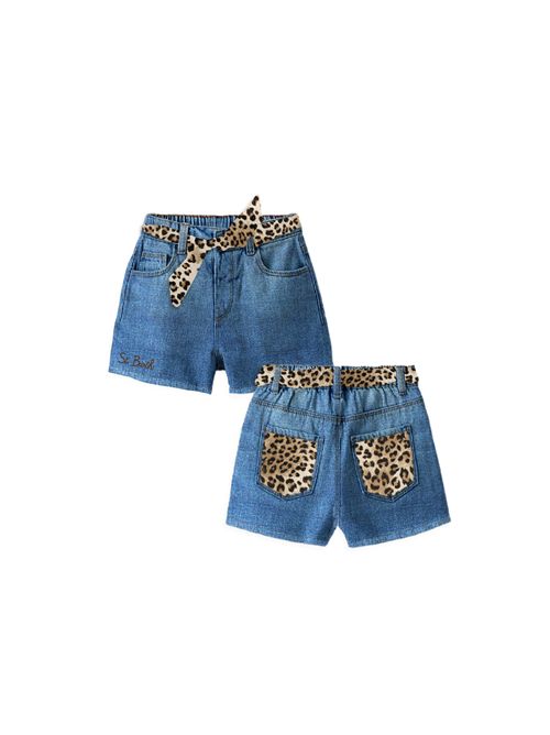 Shorts, bambina, logati. MC2 SAINT BARTH | KOK000100958L